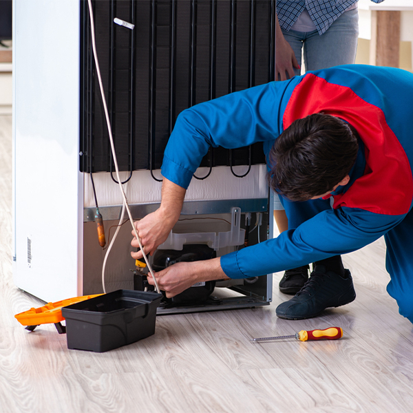 how long does it usually take to repair a refrigerator in Rush